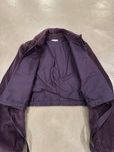 Load image into Gallery viewer, A/W 2002 Miu Miu cropped zipper flight jacket
