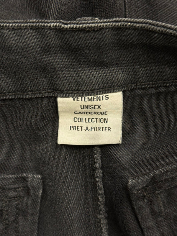 Vetements multi-pocket transformable baggy cargo pants