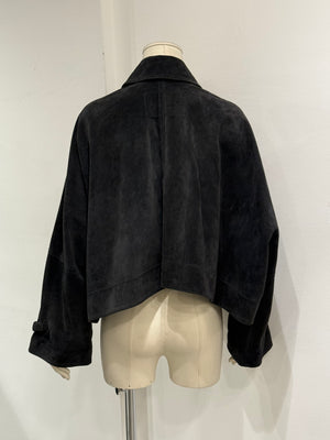 A/W2002 Gucci by Tom Ford runway cropped leather jacket