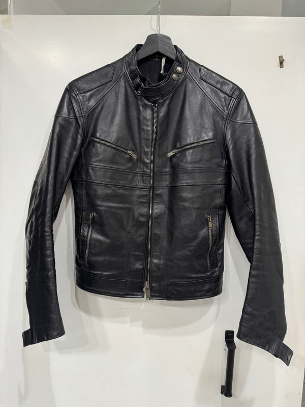 A/W2004 Gucci by Tom Ford biker leather jacket