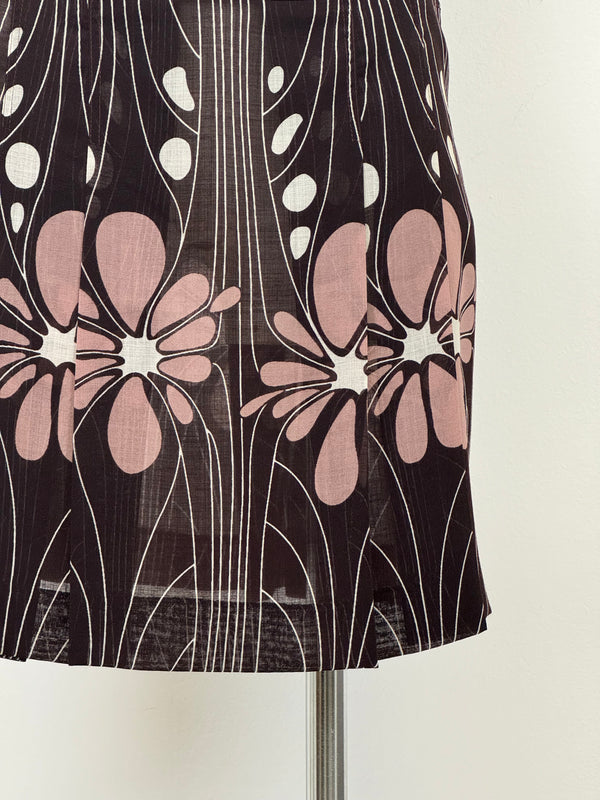 S/S2003 Miu Miu floral print skirt