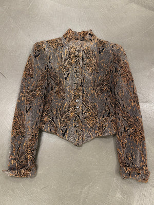 A/W1989 Giorgio Armani paisley brocade jacket