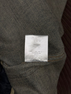 S/S2000 Gucci by Tom Ford wrap denim midi skirt