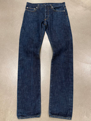 2000s Dior raw denim jeans