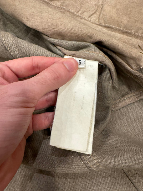 2004 Rick Owens rusty faded worker denim jacket