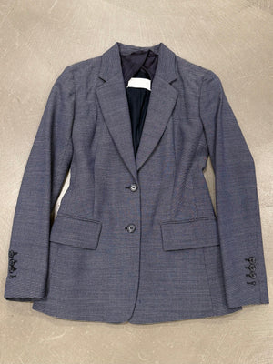 A/W2007 Maison Margiela wool pointed wrinkled shoulder blazer