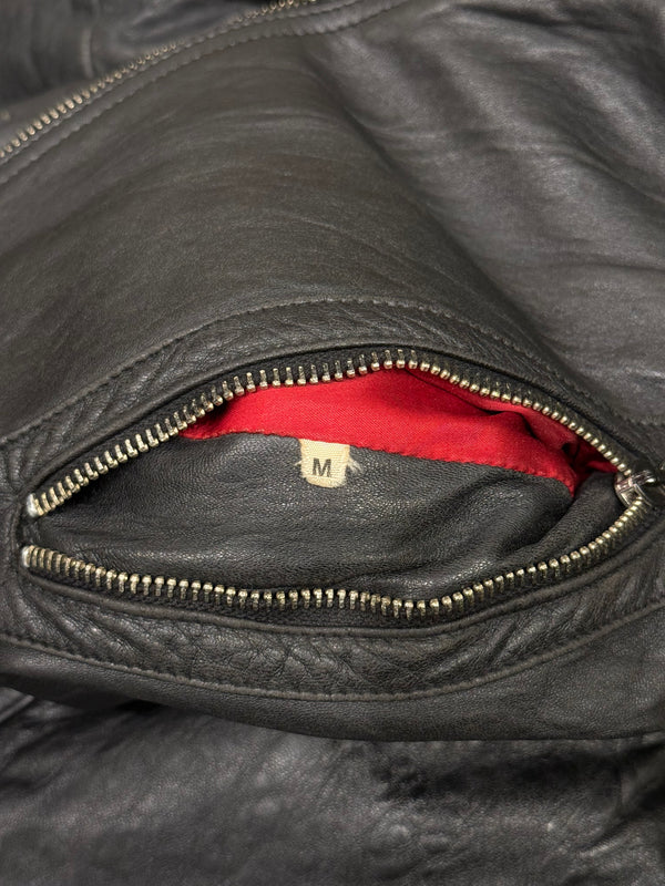 1990s Emporio Armani biker leather jacket