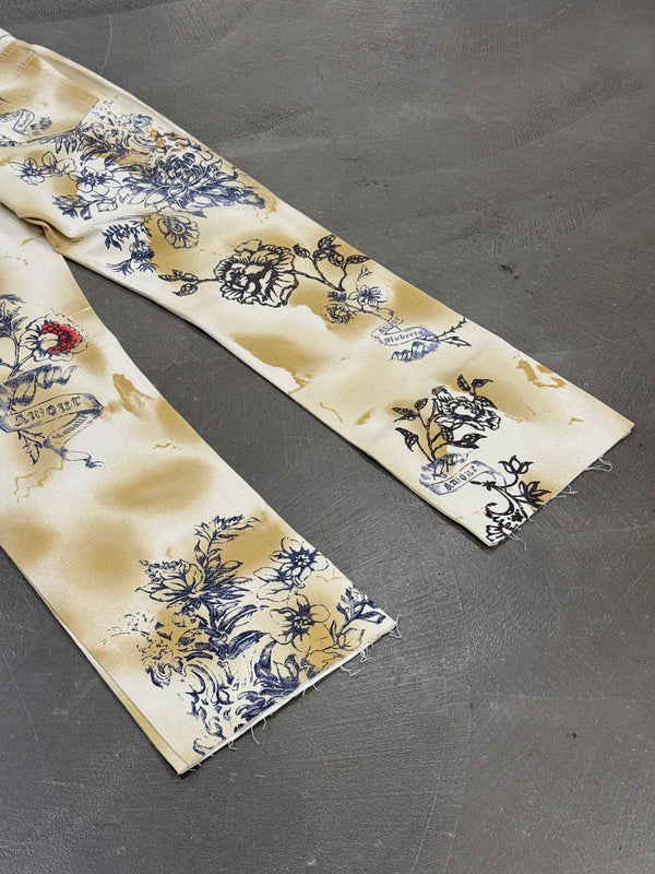 2003 Roberto Cavalli iconic tattoo jeans