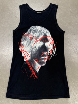 S/S2005 Ann Demeulemeester graphic tank top