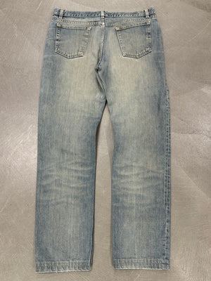 2000s Helmut Lang faded jeans