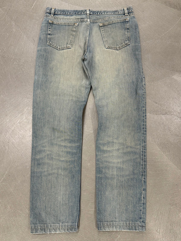 2000s Helmut Lang faded jeans