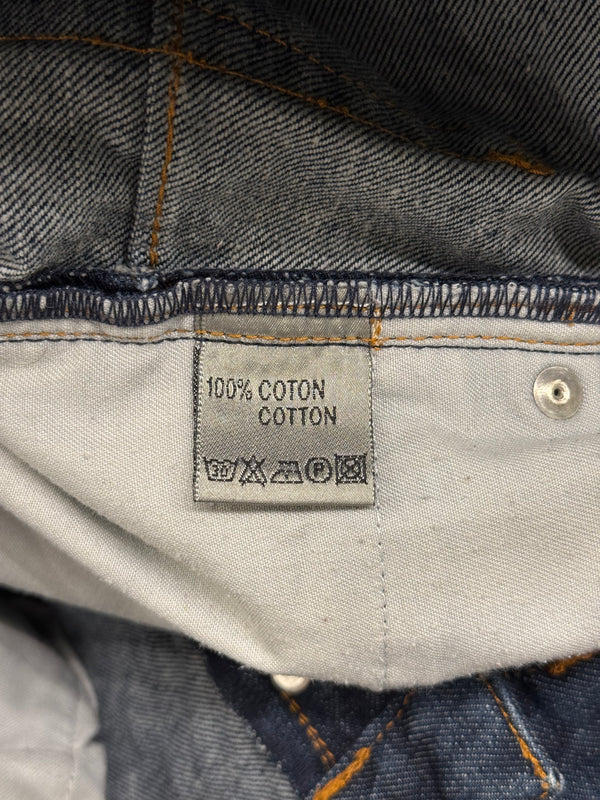 2000s Dior by Hedi Slimane raw jeans