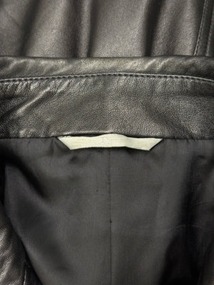 2010s Dior hybrid varsity leather jacket
