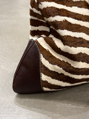 Gucci pony hair zebra large Jackie bag