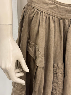 S/S2003 Dolce & Gabbana multi pocket cargo military skirt