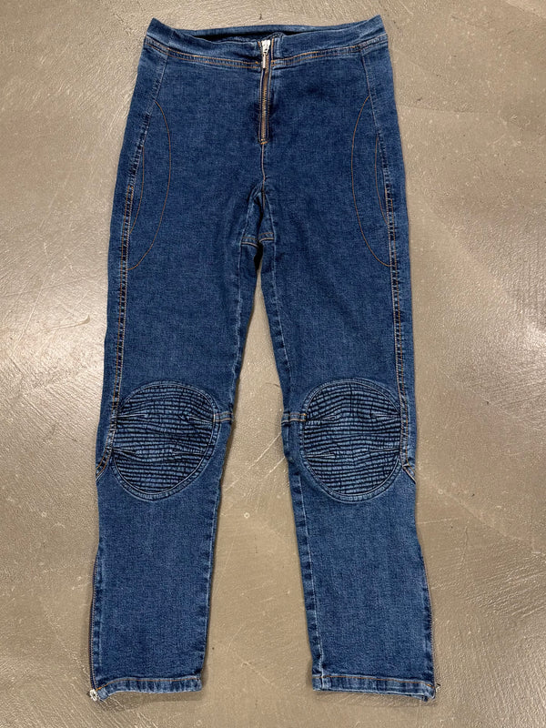 2000s Plein Sud denim biker set