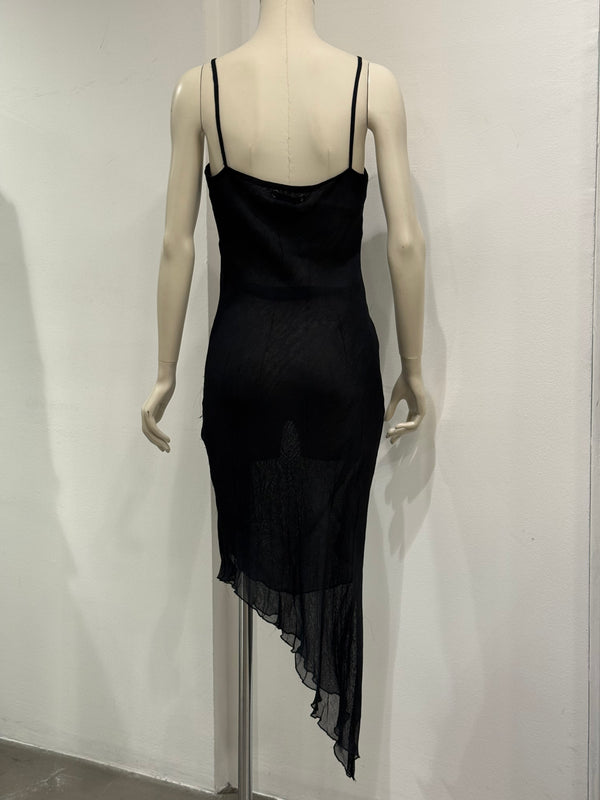 2000s Cavalli wrinkle dress