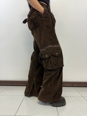 AW2002 Dolce & Gabbana hunting cargo pants