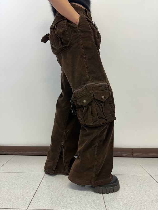 AW2002 Dolce & Gabbana hunting cargo pants