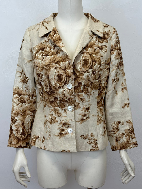 S/S1996 Dolce & Gabbana floral blazer jacket