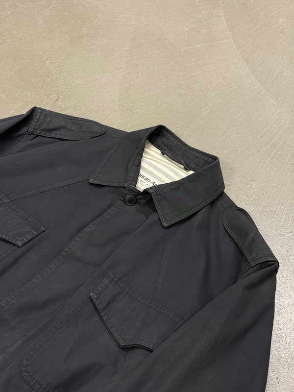 1990s Giorgio Armani cropped cargo bomber jacket