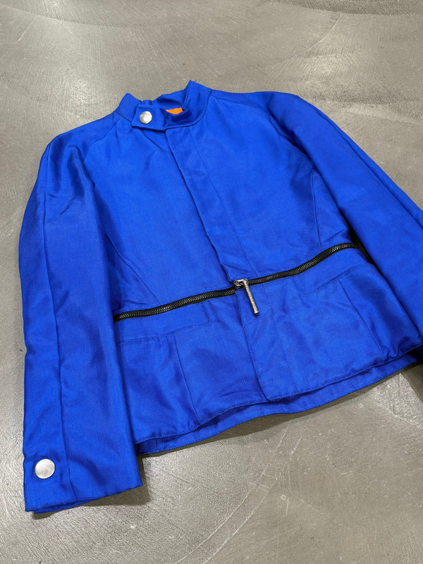 1990s Dirk Bikkembergs 2 in 1 zipper nylon jacket