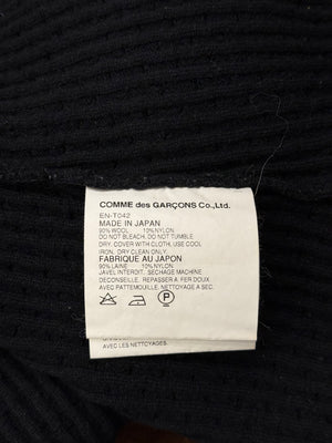 2000s Comme des Garçons deconstructed knit cardigan
