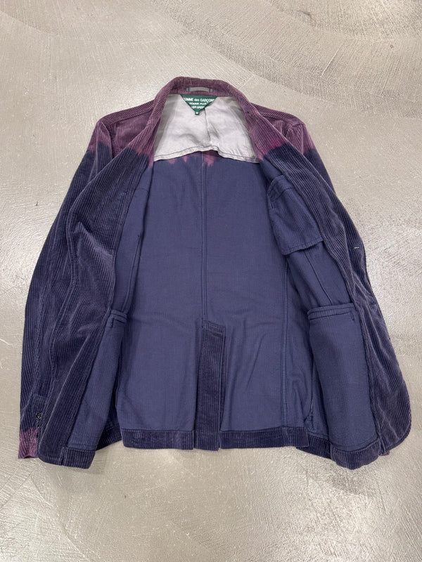 2008 Comme des Garçons gradient corduroy jacket