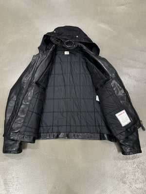 A/W 2005 C.P. Company goggle leather jacket