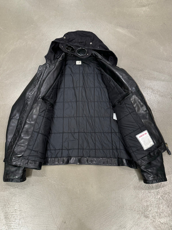 A/W 2005 C.P. Company goggle leather jacket