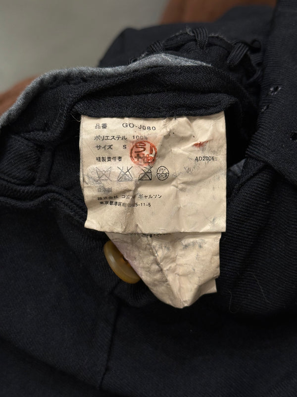 A/W 2004 Comme des Garçons deconstructed lace-up jacket