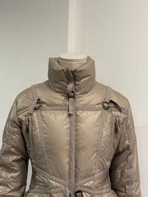 2000s Cavalli bondage harness parachute puffer  jacket