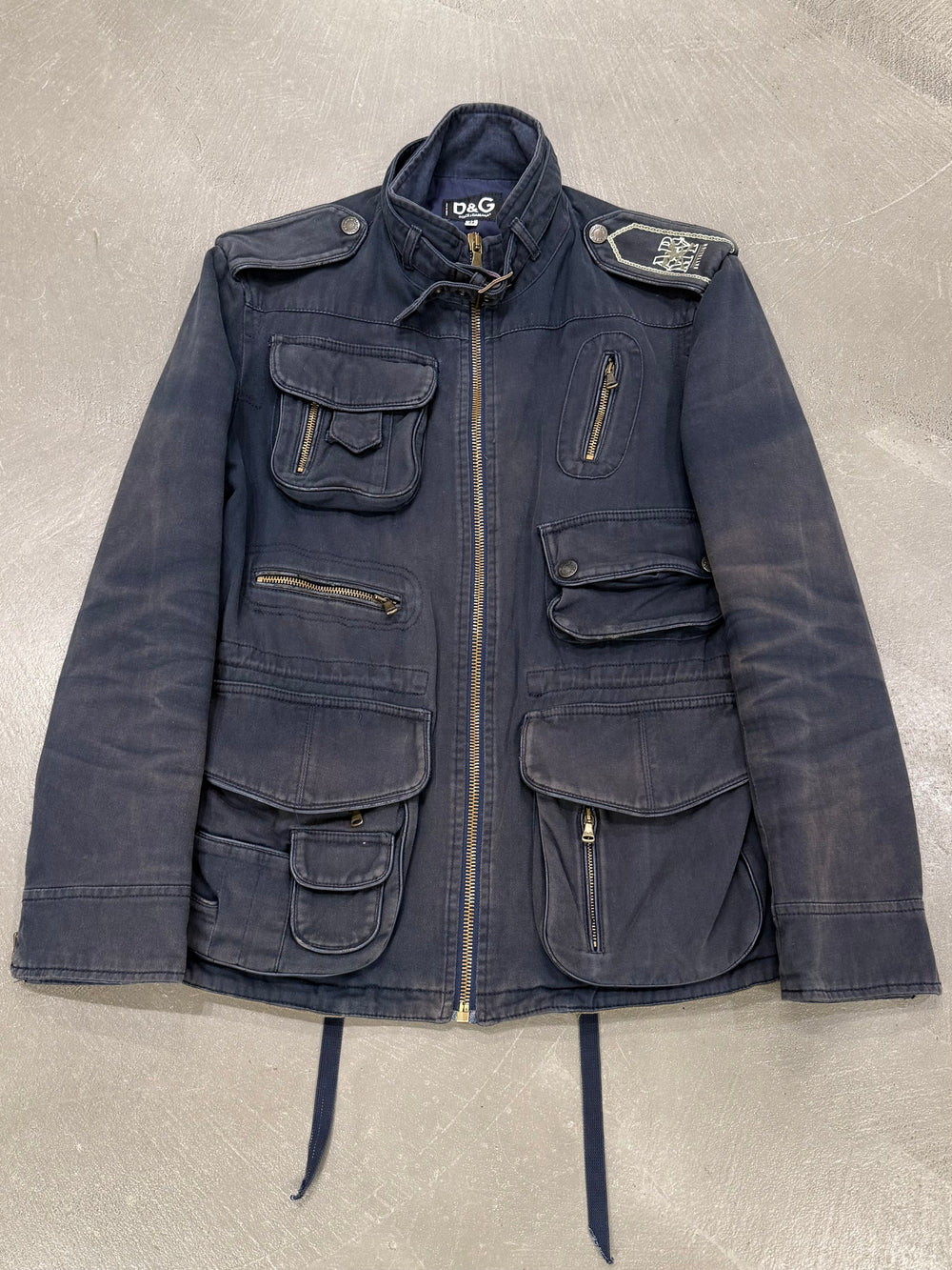 2003 Dolce & Gabbana multi-pocket field jacket