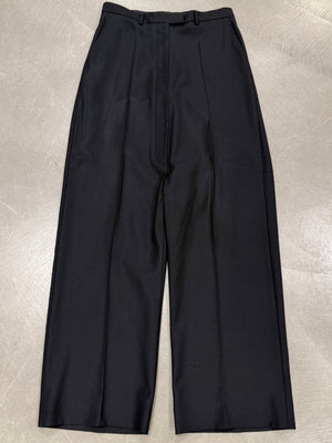 A/W2007 Maison Margiela ultra high waisted white label tailored pants