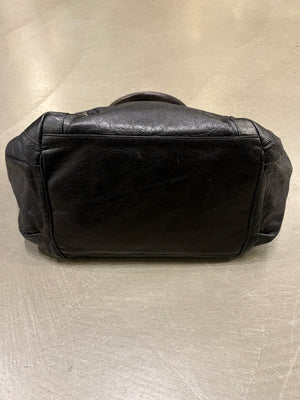 2000s Balenciaga leather City Sunday tote bag