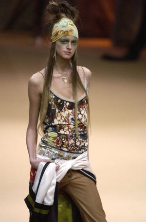 S/S2003 Jean Paul Gaultier butterfly midi dress