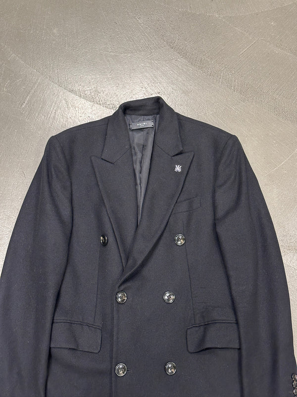 2020s Amiri long double-breasted coat