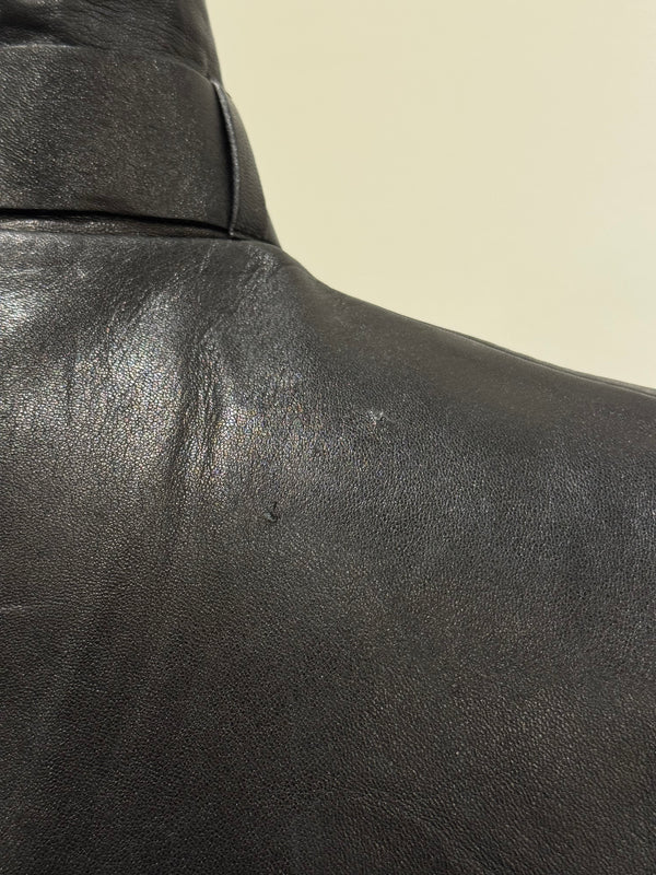 A/W2003 Gucci by Tom Ford corseted leather jacket