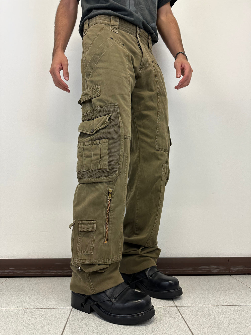SS03 Dolce & Gabbana cargo military pants