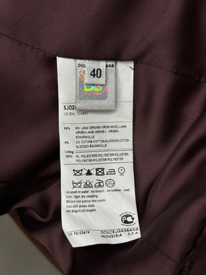 A/W2009 Dolce & Gabbana runway pirate military napoleon jacket