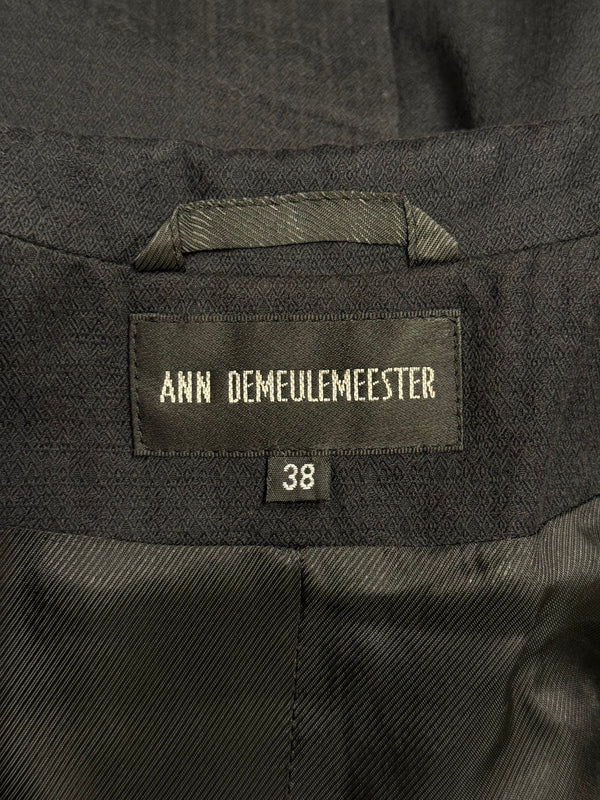 2000s Ann Demeulemeester tailored single-button blazer