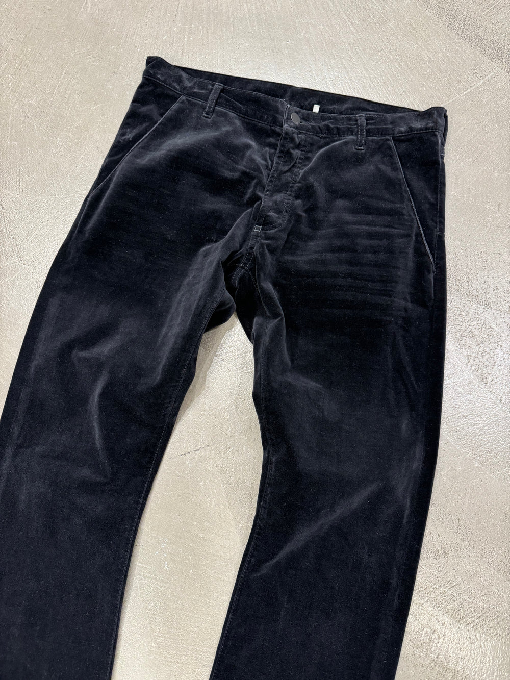 A/W 2005 Dior by Hedi Slimane velvet pants