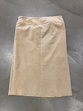 Load image into Gallery viewer, A/W2002 Gucci by Tom Ford velour lace-up midi skirt
