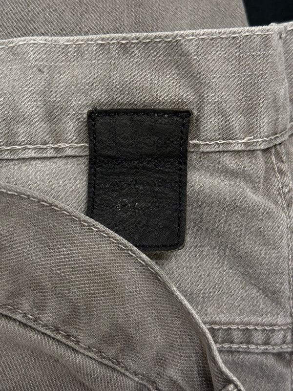 2000s Dior by Hedi Slimane slim grey jeans