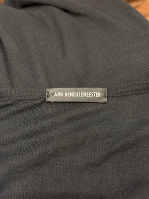 Ann Demeulemeester layered cotton long sleeve top