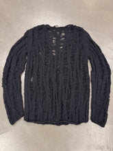 Load image into Gallery viewer, A/W2013 Saint Laurent by Hedi Slimane distressed knit
