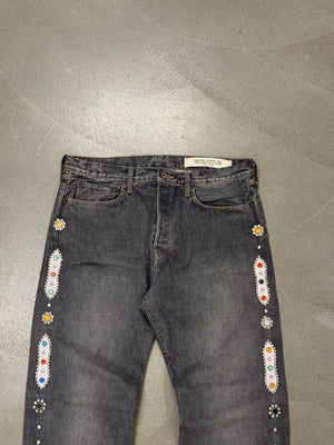 Kapital monkey cisco studded jeans