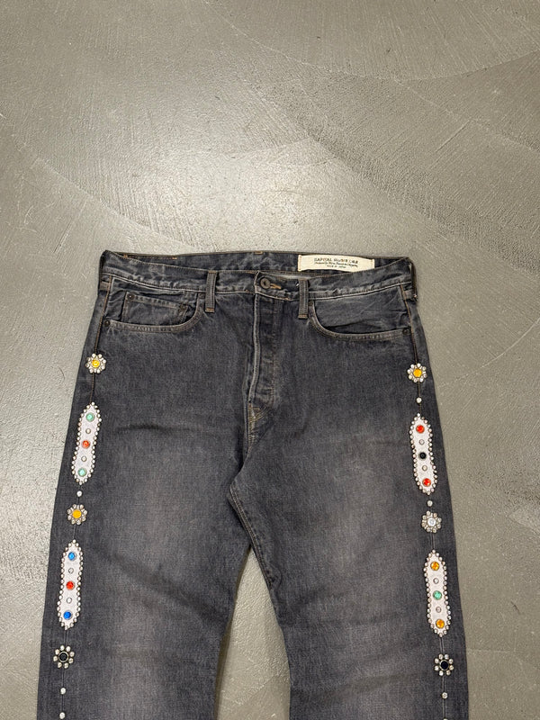 Kapital monkey cisco studded jeans