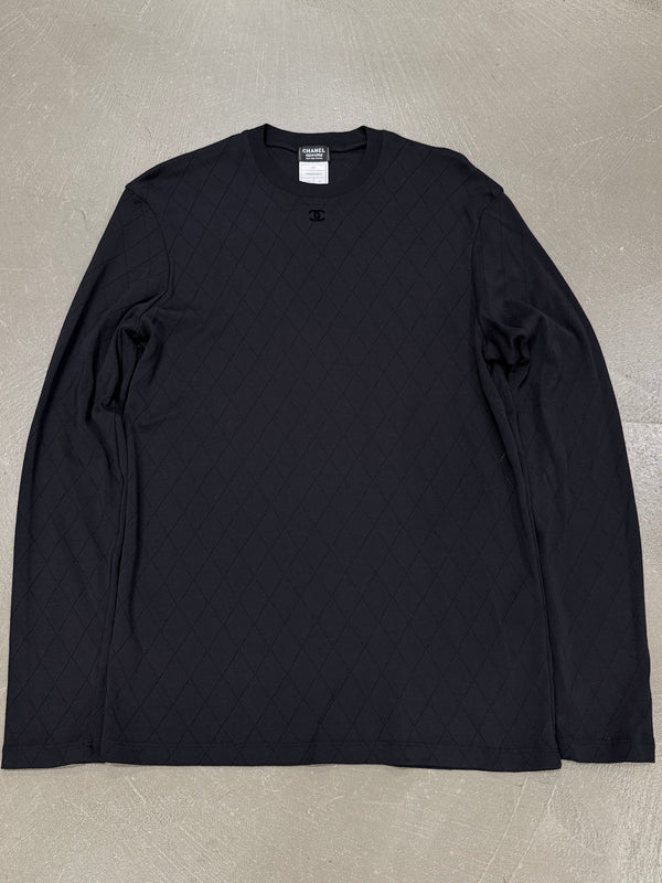 Chanel uniform logo long sleeve