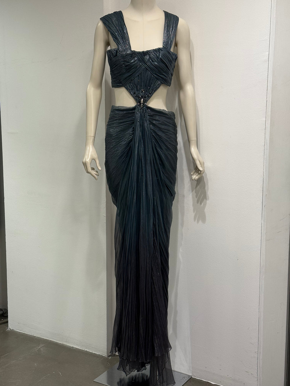 2012 Roberto Cavalli long evening dress